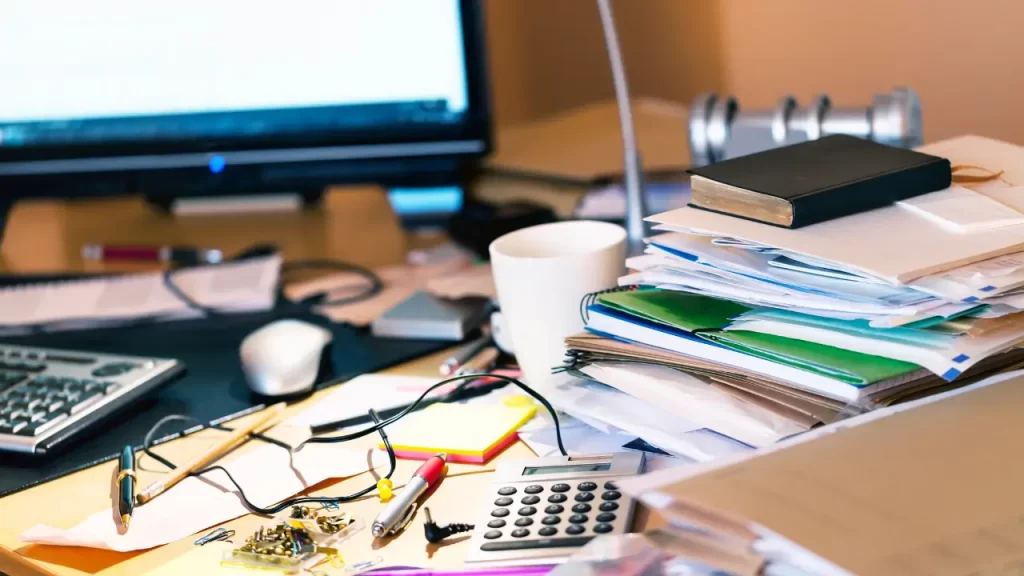 espaço de trabalho produtivo